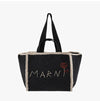 Marni Sillo Macrame Medium Shopper Tote Bag P6769 ZO762 144648456 [P]