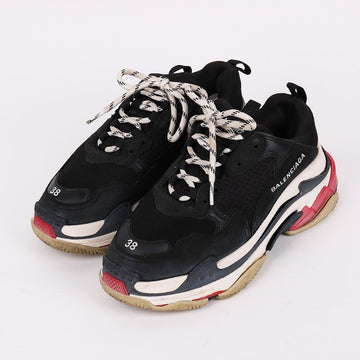 BALENCIAGA ブラックトリプルS 38 スニーカー 524037 130607738