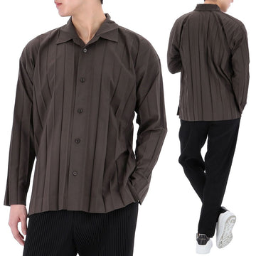 ISSEY MIYAKE Homme Plissé Langarmshirt 130618618