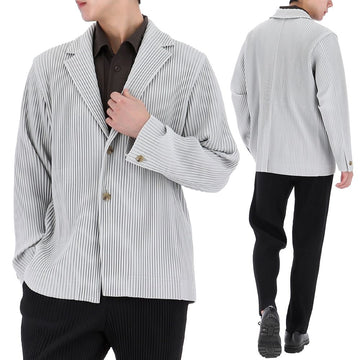 ISSEY MIYAKE ベーシックプリーツブレザー 130618634