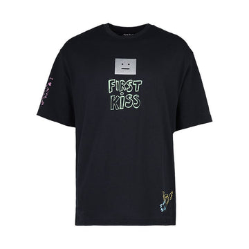 ACNE STUDIOS グラフィティロゴプリント半袖Tシャツ CL0210 BM0 130618984