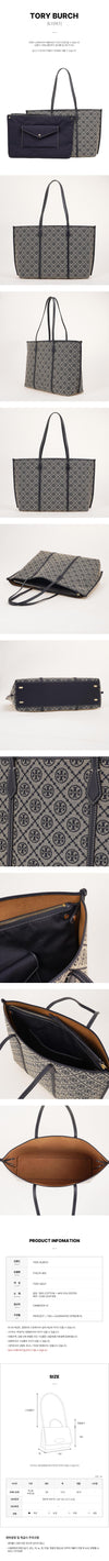 TORY BURCH T Monogram Tote Bag 162370724 [P]