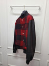 LOUIS VUITTON Schwarze Rote Damier Varsity Bomberjacke 54 130620514 [P]