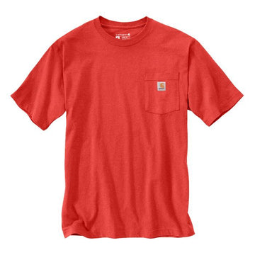 CARHARTT ポケット半袖Tシャツ ファイアレッドヘッダー / 半袖 / K87-R68 117649440 [P]