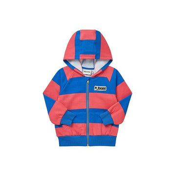 MINI RODINI 子供用フードジップアップ 2372018528 62378272