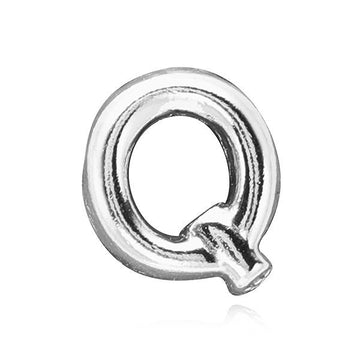 Pandora Letter Q Alphabet Silver Charm 797471 70590021