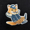 MAISON KITSUNE Dressed Fox Logo Patch Sweatshirt KW00309KM0001 43864359 [P]