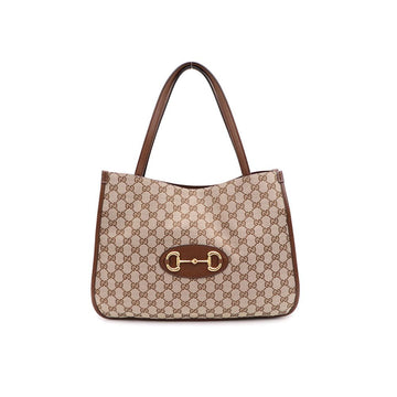 GUCCI Horsbit 1955 Canvas Tote Bag und Schultertasche 47448073 130702261