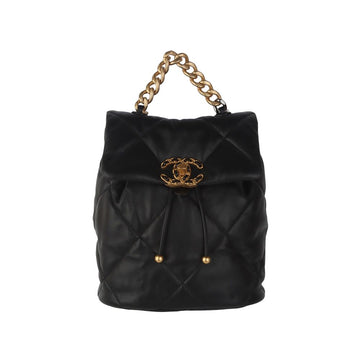 CHANEL 19 Luxus-Leder Ketten-Rucksack 34613Y 130705443