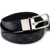 LOUIS VUITTON Damier Graphite Wendegürtel 95 schwarz M9074T 130722647 [P]