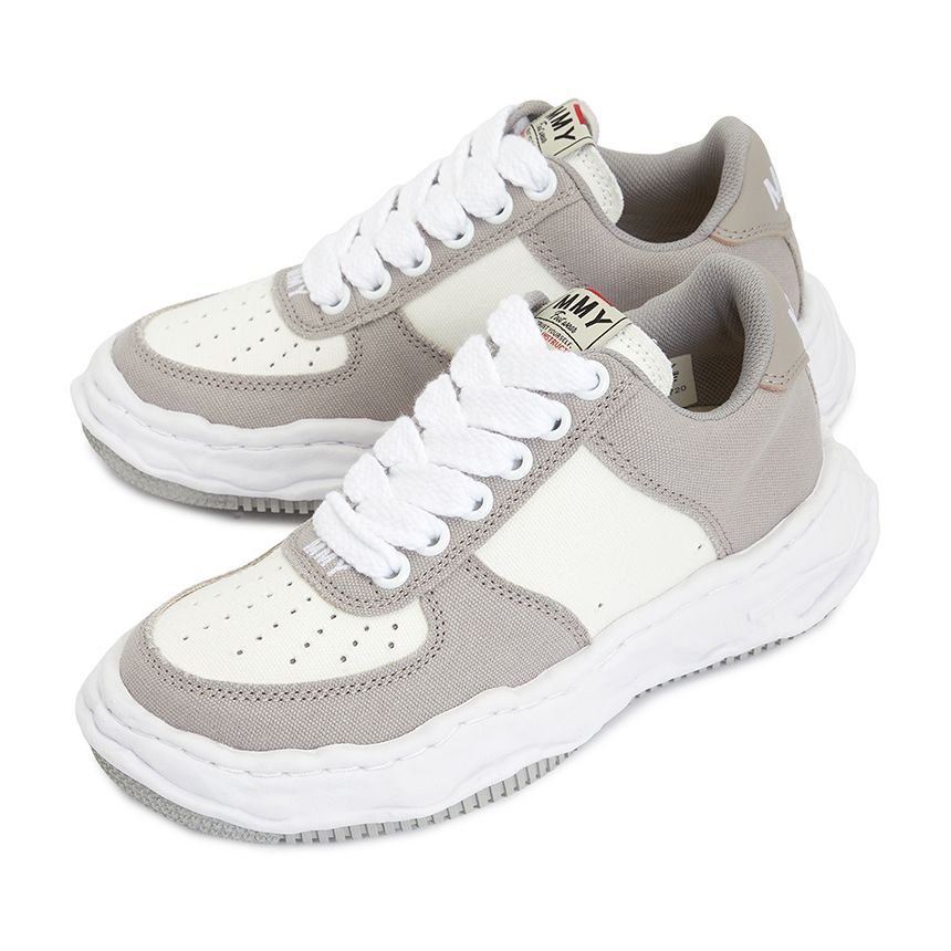 MIHARA YASUHIRO｜SNEAKERS (A10FW720 GRY/WHT) Maison Mihara Yasuhiro Wayne Original Sole Sneakers GRY WHT