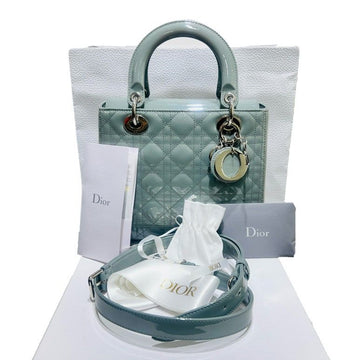 DIOR レディ ディオール ミディアム ペイデント トートバッグ ショルダーバッグ 3wayバッグ M0565PWCB 130774392