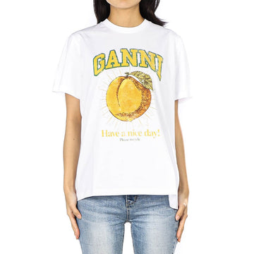 Ganni Short Sleeve T-Shirt 130777900
