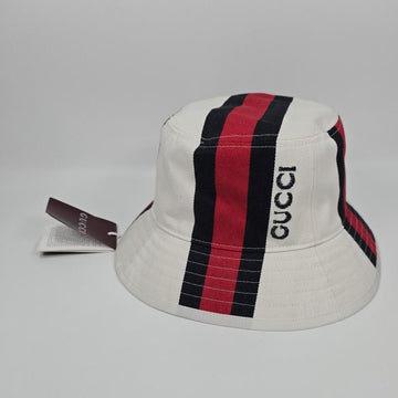 Gucci Web Bucket Hat (L) 130780531