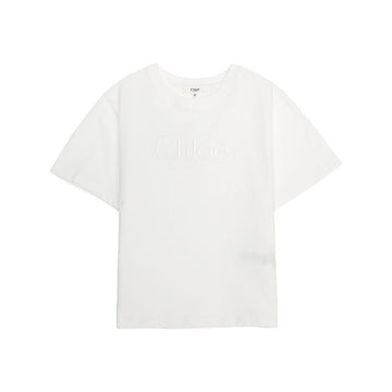 CHLOE キッズ 半袖Tシャツ 117 6A12A (成人着用可能) C20485 130780556