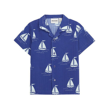 Mini Rodini Kids Short Sleeve Shirt 2522015160 130780601