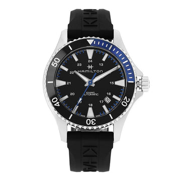 HAMILTON H82315331 Herren-Urethan-Armbanduhr in Khaki Navy Scuba 159018538 [P]