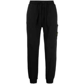 Stone Island 25SS Jogger Pants Organic Cotton Black K1S15 6200644 S0051 V0029 130822216