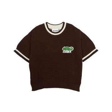 MINI RODINI Kinder Kurzarm Strick 2521014616 130845335