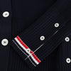 THOM BROWNE コットンストライプVネックカーディガン 130853593 [P]