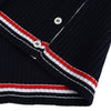 THOM BROWNE コットンストライプVネックカーディガン 130853593 [P]
