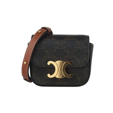 CELINE トリオンフ ミニ クロード クロスバッグ 34641Y 130863246