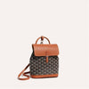GOYARD Mini-Rucksack Schwarz Tan ALPIN2MINTY01CL03P 131061963 [P]