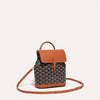 GOYARD Mini-Rucksack Schwarz Tan ALPIN2MINTY01CL03P 131061963 [P]