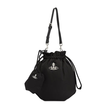 VIVIENNE WESTWOOD Damen Pouch Schultertasche mit Zugband 57010001U W001Y N401 131093187 [P]