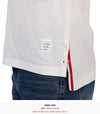 THOM BROWNE Männer Polo T-Shirt mit Kragen MJP022A 01455 100 131093289 [P]