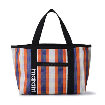 ISABEL MARANT Darwen Logo Streifen Tote Bag A1X17M WHBO 0021FA 144701693