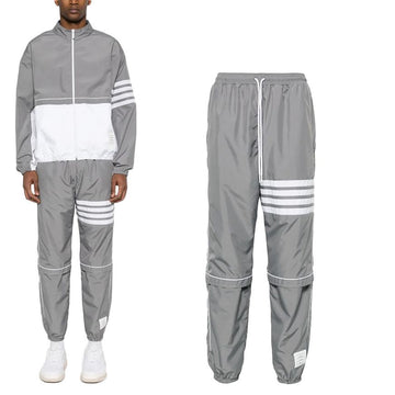 Thom Browne Ripstop Diagonal Track Pants 131187282