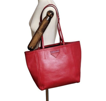 PRADA グレース ラックス ショルダー ショッパー + ポーチ 1BG209 131189740