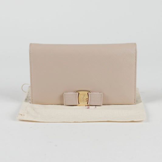 SALVATORE FERRAGAMO 22 B850 バラ チェーン 財布 兼 クロスバッグ 73962608