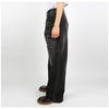 Y PROJECT Schwarze weite Jeans mit Patch 66376515 [P]