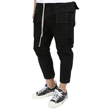 Rick Owens Darkshadow DU02A3371 SBB 09 Crop Cargo Pants 64234311
