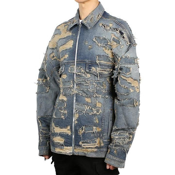 GIVENCHY BM012N5Y6T 452 デニムオーバーサイズブルゾン 58846045