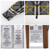 BURBERRY ミックスチェックジップアップシャツ 55810827 [P]