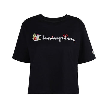 CHAMPION 女性用ショートスリーブクロップティーシャツ 115045 KK001 131244521