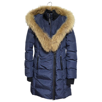 MACKAGE 女性ラグーンファー ダックダウン ロングダウンジャケット 1889 131277415