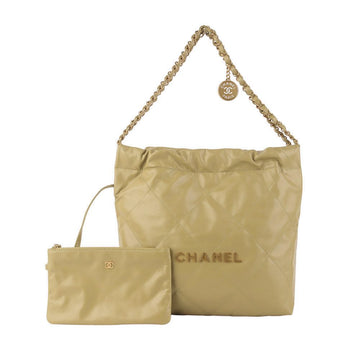 CHANEL AS3260 22 百のシャイニーカーフスキン スモール内蔵チップ 34661Y 131326394