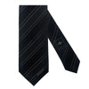 Gucci Stripe Tie 499694 4B002 1000 Black 131327000 [P]