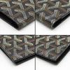 GOYARD Schwarzes Grönel Reisepass-Hülle Geldbörse 12345 131337833 [P]