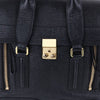 3.1 PHILLIP LIM Schwarze Pasili Medium Tote und Schultertasche 131368499 [P]