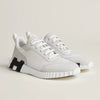 Hermes Bouncing Sneakers White Black Mesh 131386385 [P]