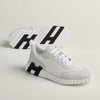 Hermes Bouncing Sneakers White Black Mesh 131386385 [P]