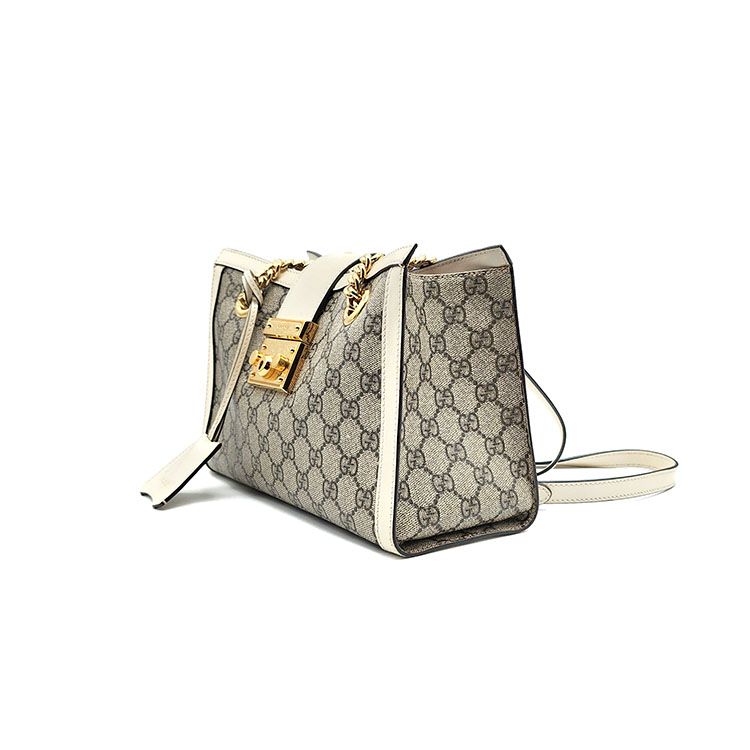 GUCCI グッチ パドロック GGスプリーム ショルダーバッグ Padlock Gucci Supreme Padlock Shoulder Bag 498156 131434905 [P] – trenbe