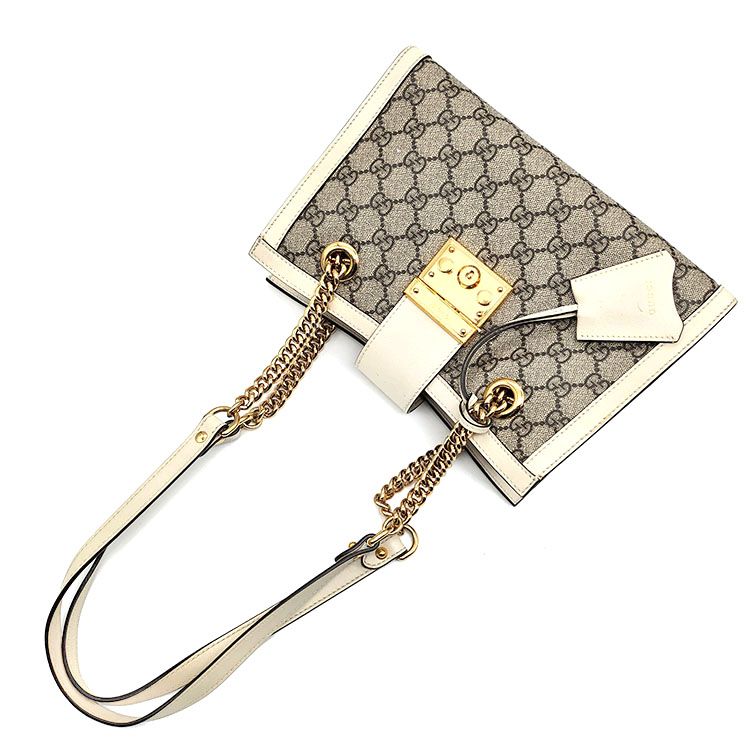 Gucci Supreme Padlock Shoulder Bag 498156 131434905 [P] – trenbe