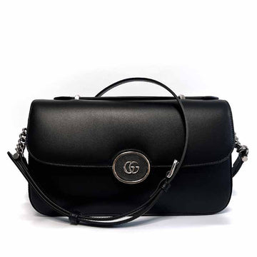 GUCCI プティ GG スモール ショルダーバッグ ブラック 739721 AABSG 1000 131443502