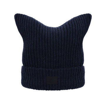 ACNE STUDIOS C40392 ネイビーメランジ ユニセックス ビーニー 131446845